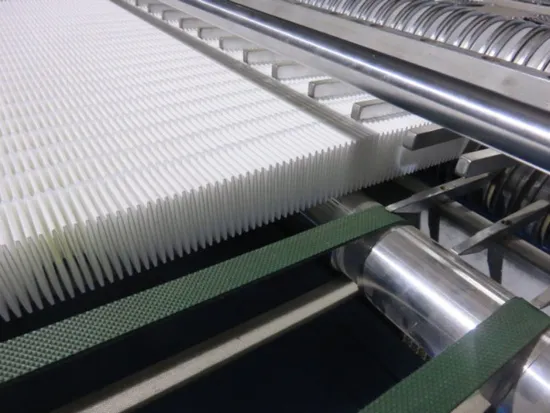 Air Oil Car Filter Element Full Auto Paper Knife Pleating Machine